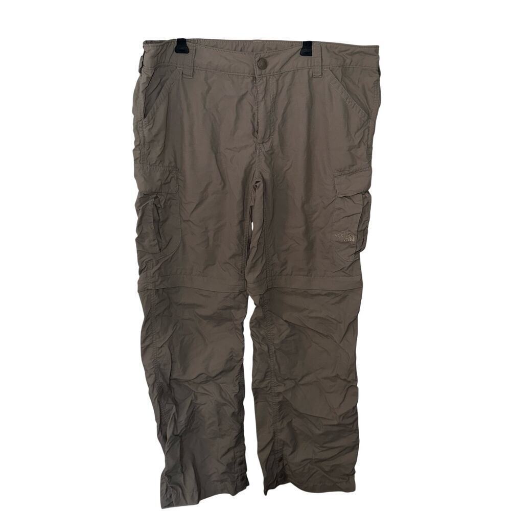Women's north face hiking convertible pants sz l